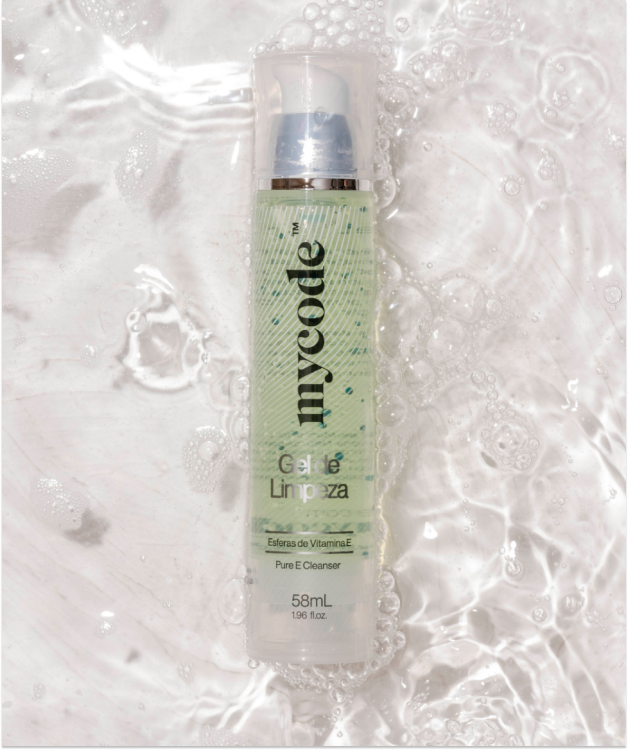 GEL DE LIMPEZA COM ESFERAS DE VIT-E